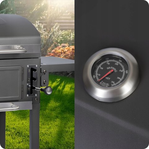 GRILL WĘGLOWY + ŻELIWNY RUSZT - IDEALNY NA SEZON GRILLOWY! GRILL WĘGLOWY + ŻELIWNY RUSZT - IDEALNY NA SEZON GRILLOWY!