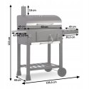 GRILL WĘGLOWY + ŻELIWNY RUSZT - IDEALNY NA SEZON GRILLOWY!