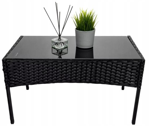 HIT! RATTANOWY ZESTAW OGRODOWY - SOFA + FOTELE + STÓŁ + GRUBE PODUSZKI HIT! RATTANOWY ZESTAW OGRODOWY - SOFA + FOTELE + STÓŁ + GRUBE PODUSZKI