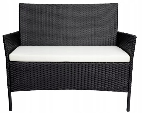 HIT! RATTANOWY ZESTAW OGRODOWY - SOFA + FOTELE + STÓŁ + GRUBE PODUSZKI HIT! RATTANOWY ZESTAW OGRODOWY - SOFA + FOTELE + STÓŁ + GRUBE PODUSZKI