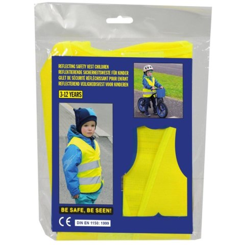 KAMIZELKA ODBLASKOWA DLA DZIECI DUNLOP ŻÓŁTA KAMIZELKA ODBLASKOWA DLA DZIECI DUNLOP ŻÓŁTA