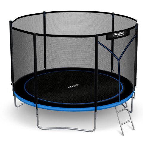 Trampolina ogrodowa 8ft/252cm z siatką zewnętrzną i drabinką Neo-Sport Trampolina ogrodowa 8ft/252cm z siatką zewnętrzną i drabinką Neo-Sport