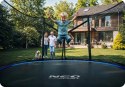 Trampolina ogrodowa 8ft/252cm z siatką zewnętrzną i drabinką Neo-Sport