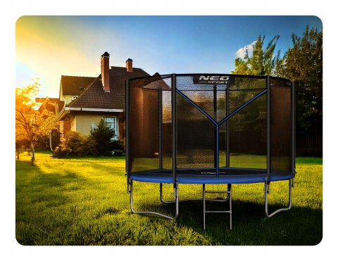 Trampolina ogrodowa 8ft/252cm z siatką zewnętrzną i drabinką Neo-Sport Trampolina ogrodowa 8ft/252cm z siatką zewnętrzną i drabinką Neo-Sport