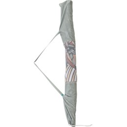 PARASOL PLAŻOWY OGRODOWY MANDALA 200CM SZARY