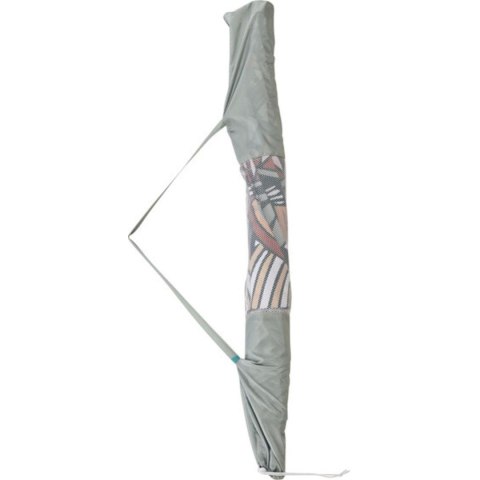 PARASOL PLAŻOWY OGRODOWY MANDALA 200CM SZARY PARASOL PLAŻOWY OGRODOWY MANDALA 200CM SZARY