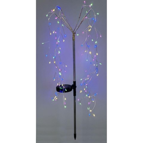 LAMPA SOLARNA DRZEWKO FAJERWERKI MULTICOLOR 72CM 120 LED LAMPA SOLARNA DRZEWKO FAJERWERKI MULTICOLOR 72CM 120 LED