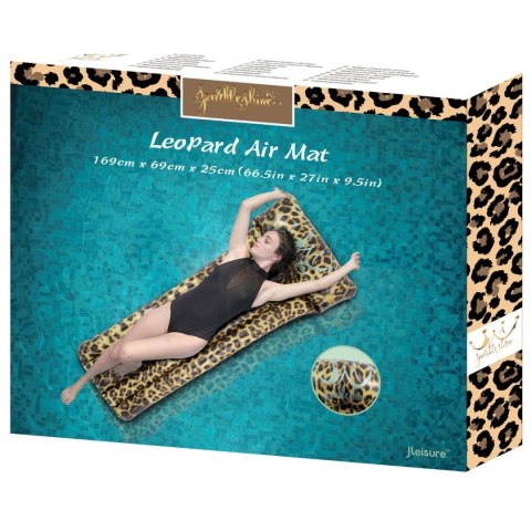 MATERAC DMUCHANY LEOPARD 169x69x25CM 33152 MATERAC DMUCHANY LEOPARD 169x69x25CM 33152