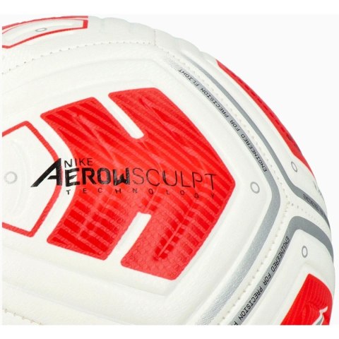 PIŁKA NOŻNA NIKE STRIKE 290G WHITE/BRIGHT CRIMSON/SILVER R.5 PIŁKA NOŻNA NIKE STRIKE 290G WHITE/BRIGHT CRIMSON/SILVER R.5