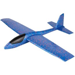 SAMOLOT STYROPIANOWY 84CM NIEBIESKI