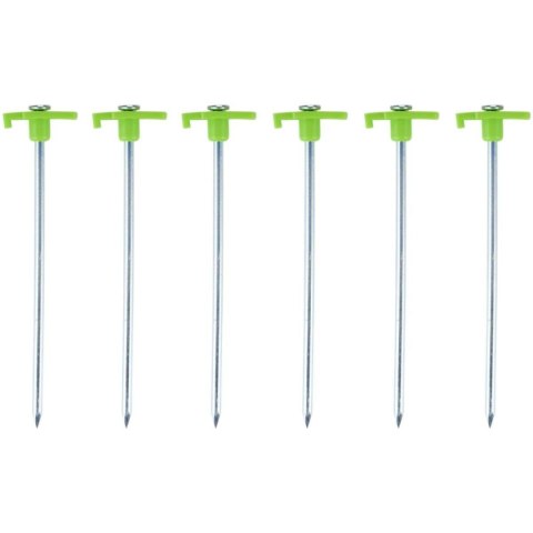 ŚLEDZIE DO NAMIOTU 20CM KPL. 6SZT METAL PLASTIK CAMP ACTIVE ŚLEDZIE DO NAMIOTU 20CM KPL. 6SZT METAL PLASTIK CAMP ACTIVE