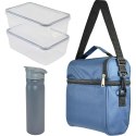 LUNCHBOX TORBA TERMICZNA Z BUTELKĄ REDCLIFFS NIEBIESKI