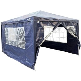 PAWILON NAMIOT OGRODOWY 3X4X2.5M GRANATOWY SASKA GARDEN