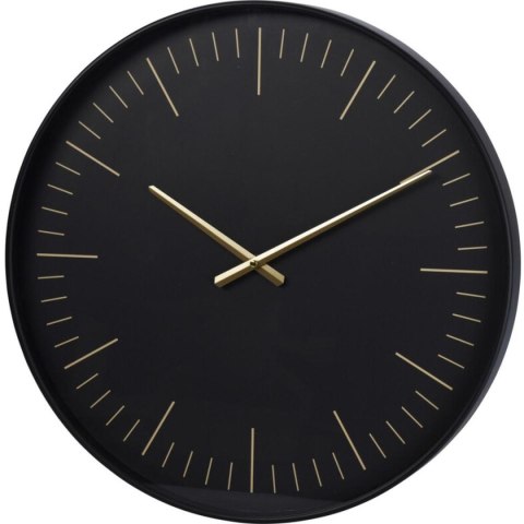 ZEGAR ŚCIENNY 50CM BLACK GOLD EXCELLENT HOUSEWERE ZEGAR ŚCIENNY 50CM BLACK GOLD EXCELLENT HOUSEWERE