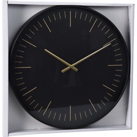 ZEGAR ŚCIENNY 50CM BLACK GOLD EXCELLENT HOUSEWERE ZEGAR ŚCIENNY 50CM BLACK GOLD EXCELLENT HOUSEWERE