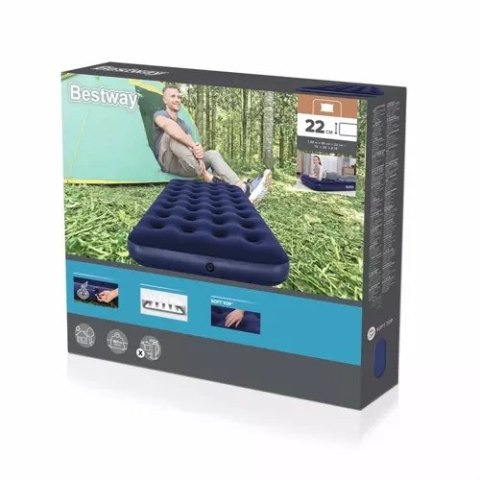 Materac 188x99x22cm - BESTWAY 67001 Materac 188x99x22cm - BESTWAY 67001