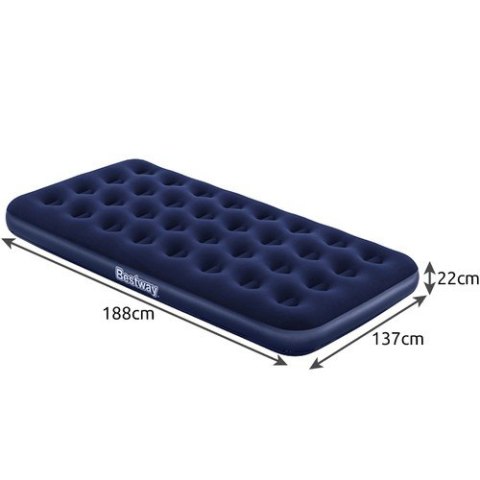 Materac 188x99x22cm - BESTWAY 67001 Materac 188x99x22cm - BESTWAY 67001