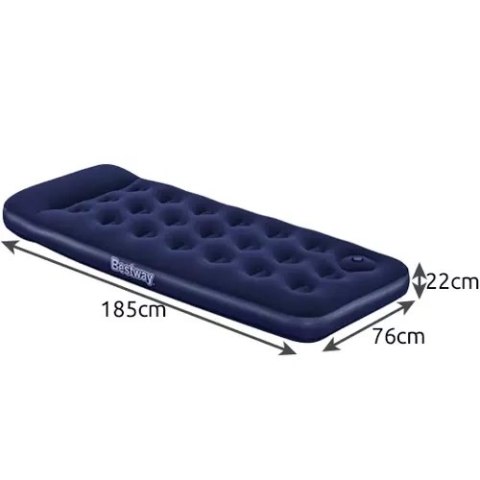 Materac z pompką 185x76x22 BESTWAY 67223 Materac z pompką 185x76x22 BESTWAY 67223