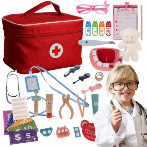 Zestaw małego doktora Kruzzel 24782 Zestaw małego doktora Kruzzel 24782