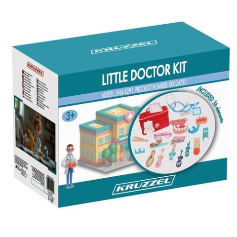 Zestaw małego doktora Kruzzel 24782 Zestaw małego doktora Kruzzel 24782