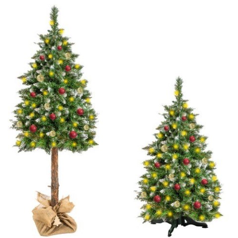 Choinka na pniu - sosna diamentowa 180cm Choinka na pniu - sosna diamentowa 180cm