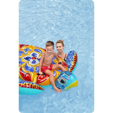 Dmuchany materac do pływania żółw 186 x 168 cm Bestway 41523 Dmuchany materac do pływania żółw 186 x 168 cm Bestway 41523