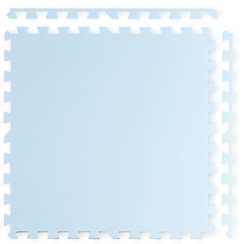 Duża mata piankowa puzzle Ricokids 60x60 cm 4 szt. niebiesko-biała Duża mata piankowa puzzle Ricokids 60x60 cm 4 szt. niebiesko-biała