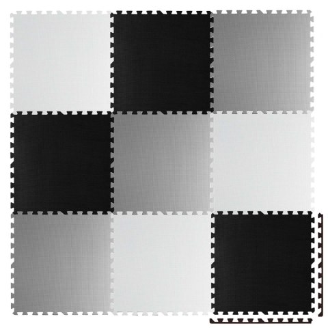 Duża mata piankowe puzzle szachownica Ricokids 180x180cm 9szt Duża mata piankowe puzzle szachownica Ricokids 180x180cm 9szt