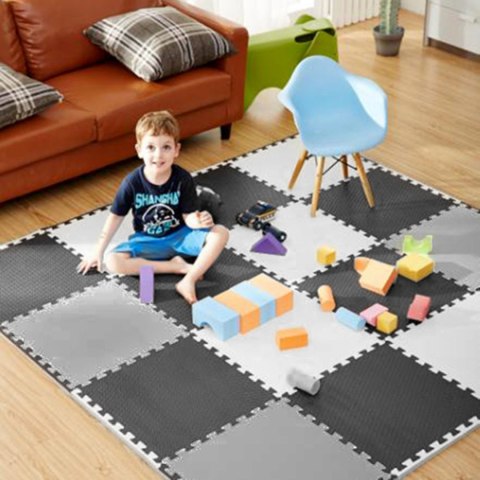 Duża mata piankowe puzzle szachownica Ricokids 180x180cm 9szt Duża mata piankowe puzzle szachownica Ricokids 180x180cm 9szt