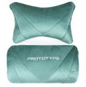 Fotel obrotowy gamingowy HERO ENZO MINT ALCANTARA ICE