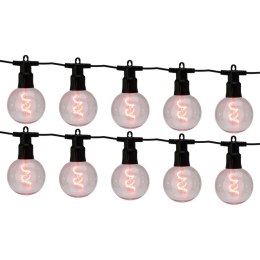 GIRLANDA OGRODOWA PARTY LIGHT 10LED G80 MULTIKOLOR