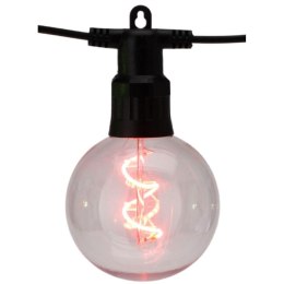 GIRLANDA OGRODOWA PARTY LIGHT 10LED G80 MULTIKOLOR