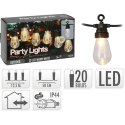 GIRLANDA OGRODOWA PARTY LIGHT 20LED/ 12,5M