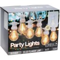 GIRLANDA OGRODOWA PARTY LIGHT 20LED A60 BIAŁY KABEL