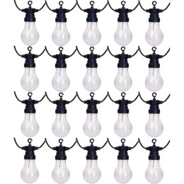 GIRLANDA OGRODOWA PARTY LIGHT 20LED A60 TIMER MOŻLIWOŚĆ ŁĄCZENIA