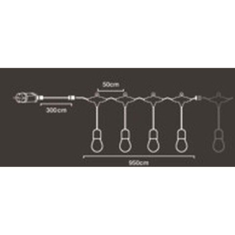 GIRLANDA OGRODOWA PARTY LIGHT 20LED GIRLANDA OGRODOWA PARTY LIGHT 20LED