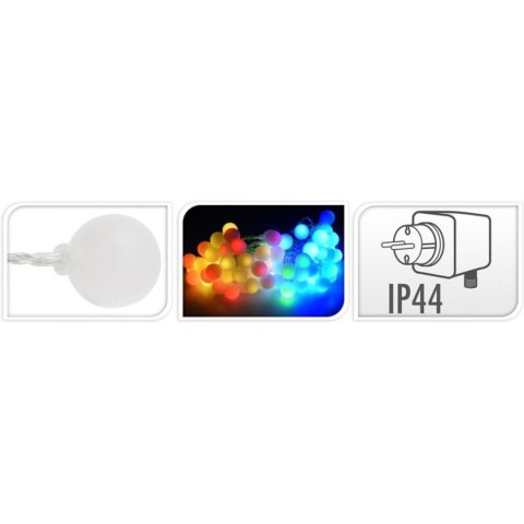 GIRLANDA OGRODOWA PARTY LIGHT 80LED MULTIKOLOR GIRLANDA OGRODOWA PARTY LIGHT 80LED MULTIKOLOR