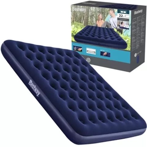Materac dwuosobowy 203x183x22cm - BESTWAY 67004 Materac dwuosobowy 203x183x22cm - BESTWAY 67004