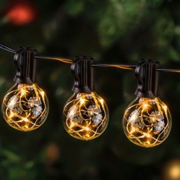PARTY LIGHT GIRLANDA ZEWNĘTRZNA 20 ŻARÓWEK 100LED 5,8M 230V