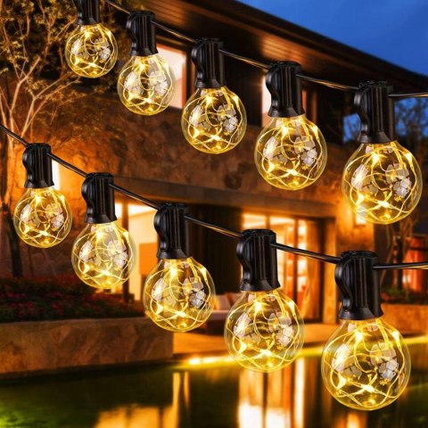 PARTY LIGHT GIRLANDA ZEWNĘTRZNA 20 ŻARÓWEK 100LED 5,8M 230V PARTY LIGHT GIRLANDA ZEWNĘTRZNA 20 ŻARÓWEK 100LED 5,8M 230V