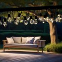 PARTY LIGHT GIRLANDA ZEWNĘTRZNA 20 ŻARÓWEK 100LED 5,8M 230V