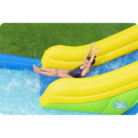 Plac zabaw dmuchany Mega Park 435 x 286 x 267 cm Bestway 53478 Plac zabaw dmuchany Mega Park 435 x 286 x 267 cm Bestway 53478