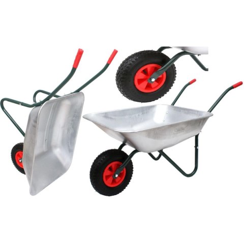 TACZKA OGRODOWA OCYNKOWANA 80KG 60L TACZKA OGRODOWA OCYNKOWANA 80KG 60L