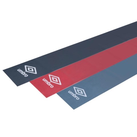 ZESTAW 3 GUM TAŚM DO ĆWICZEŃ STRETCH BAND UMBRO ZESTAW 3 GUM TAŚM DO ĆWICZEŃ STRETCH BAND UMBRO