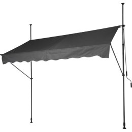 MARKIZA OGRODOWA NA TARAS BALKON REGULOWANA 250X120CM