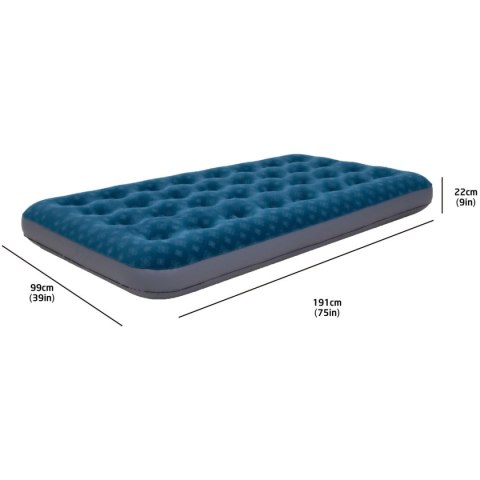 MATERAC FLOKOWANY 1-OSOBOWY Z NADRUKIEM 3D 191x73x22CM 24501 MATERAC FLOKOWANY 1-OSOBOWY Z NADRUKIEM 3D 191x73x22CM 24501