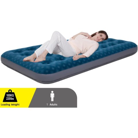 MATERAC FLOKOWANY 1-OSOBOWY Z NADRUKIEM 3D 191x73x22CM 24501 MATERAC FLOKOWANY 1-OSOBOWY Z NADRUKIEM 3D 191x73x22CM 24501