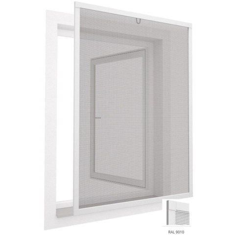 MOSKITIERA OKNO ALU 100X120 BIAŁA MOSKITIERA OKNO ALU 100X120 BIAŁA