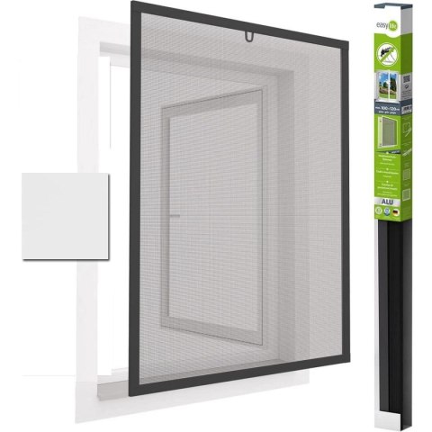 MOSKITIERA OKNO ALU 100X120 BIAŁA MOSKITIERA OKNO ALU 100X120 BIAŁA