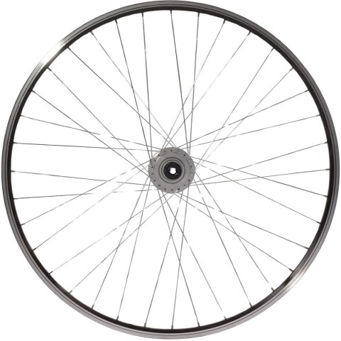 KOŁO 28 CALI PRZÓD Z PIASTĄ SHIMANO OBRĘCZ CZARNA KOŁO 28 CALI PRZÓD Z PIASTĄ SHIMANO OBRĘCZ CZARNA